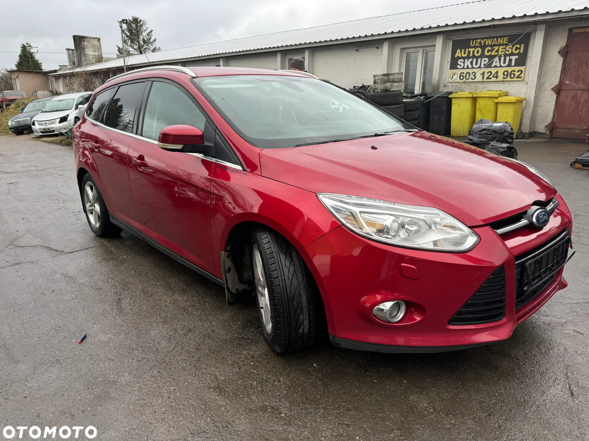 FORD FOCUS MK3 2011 1.6 TDCI 115KM RED CANDY TINT CC NA CZĘŚCI - 3