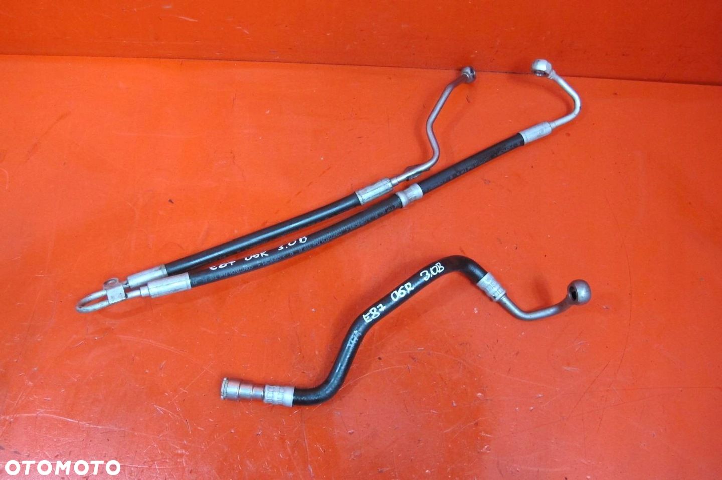 BMW 1 E87 3.0 i N52B30A PRZEWÓD RURKA WĄŻ WSPOMAGANIA 6776639 6774306 KPL - 1