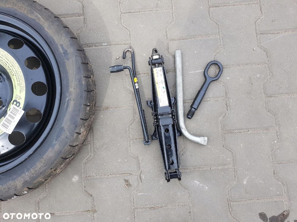 AUDI A3 8V 2012r- GOLF VII 7 KOŁO DOJAZDOWE 16 5X112 LEWAREK KLUCZ - 2