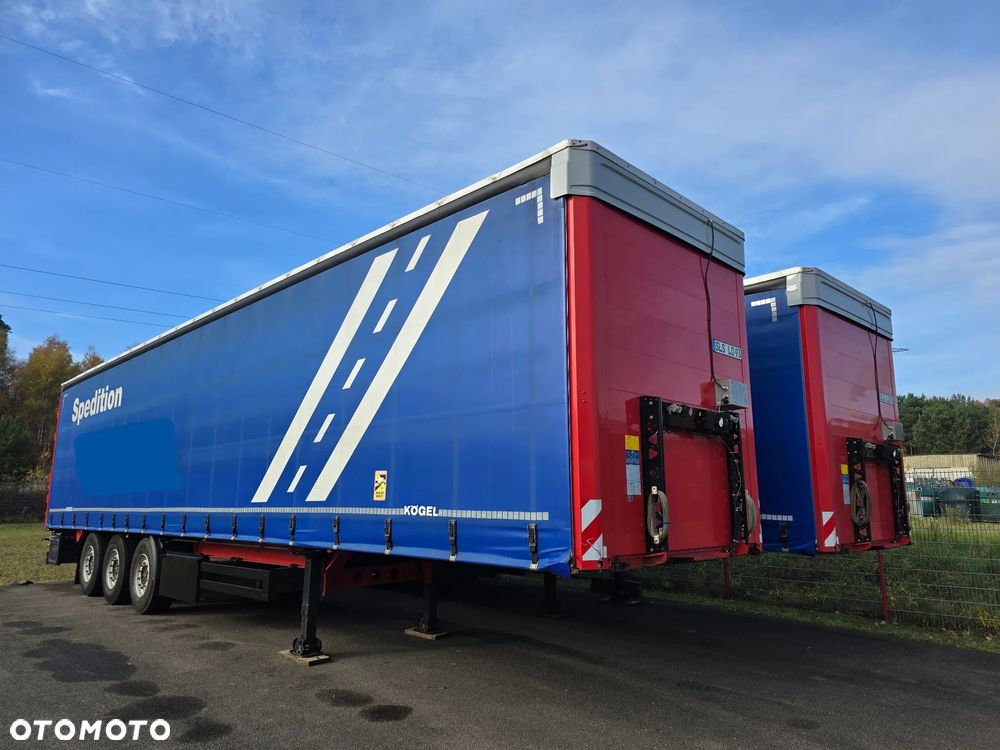 Kögel Naczepa Firanka jak Nowa Konice do stali SAF