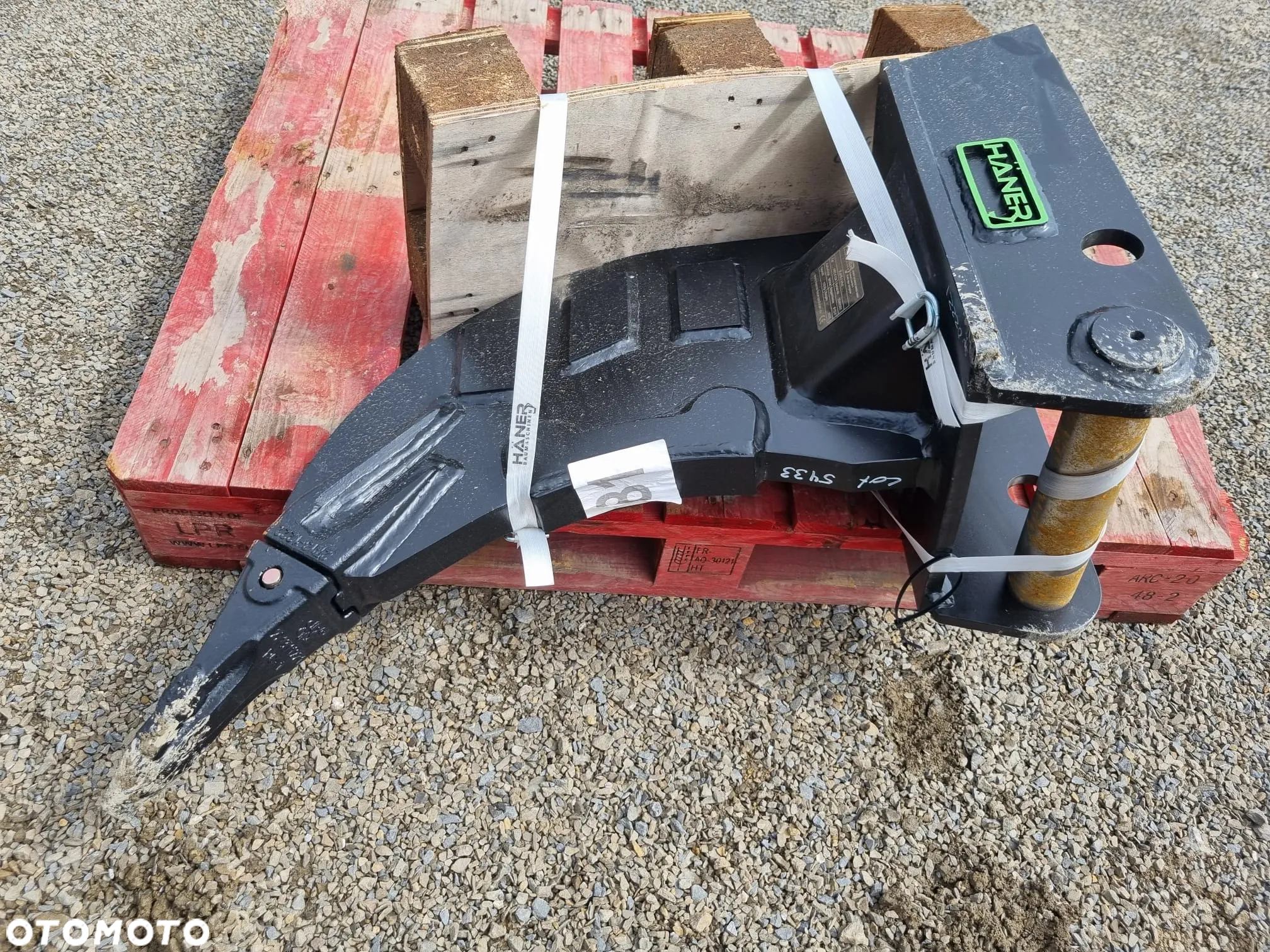 Zrywak do koparki MS08 Lehnhoff ripper do korzeni koparka - 2