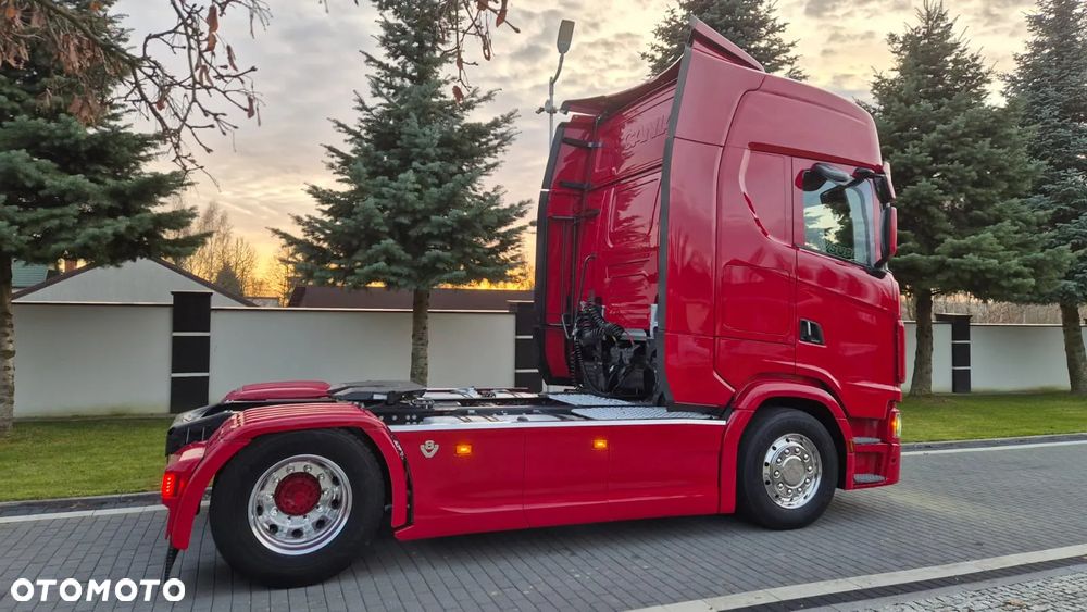 Scania SCANIA///S530///V8///2022/// FULL LED///ALUFELGI/// KLIMATYZACJA POSTOJOWA/// ZABUDOWY MIĘDZYOSIOWE/// SKÓRZANE FOTELE///WAGA/// STAN JAK NOWY///RETARDER/// - 10