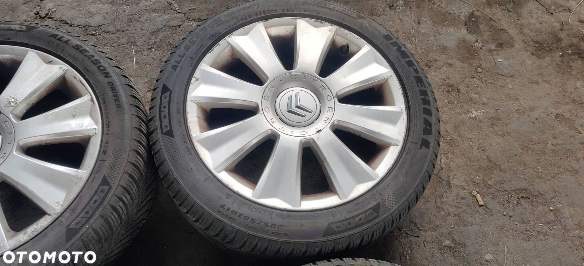 Citroen C4 I 2006 Felgi aluminiowe R17 bez opon - 8