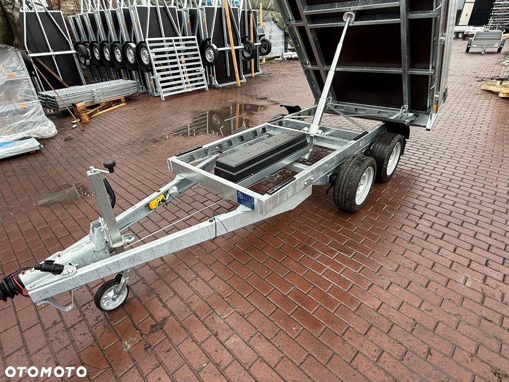 Saris Przyczepa Kiprowana Saris Tipper K1 306 170 2700 2 306x170x30cm 2 osie DMC 2700kg WYPRZEDAŻ! - 4