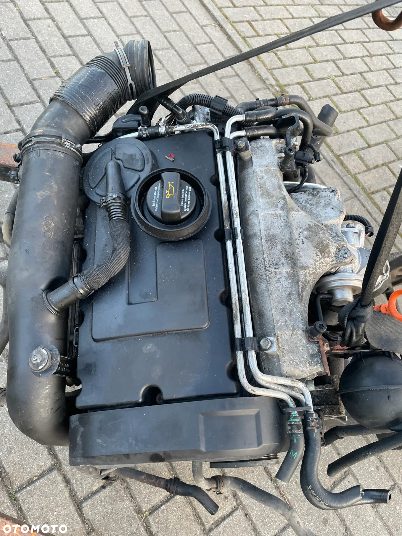 VW TOURAN SILNIK BKD 2,0 TDI 140km Z NIEMCA KOMPLETNY - 2