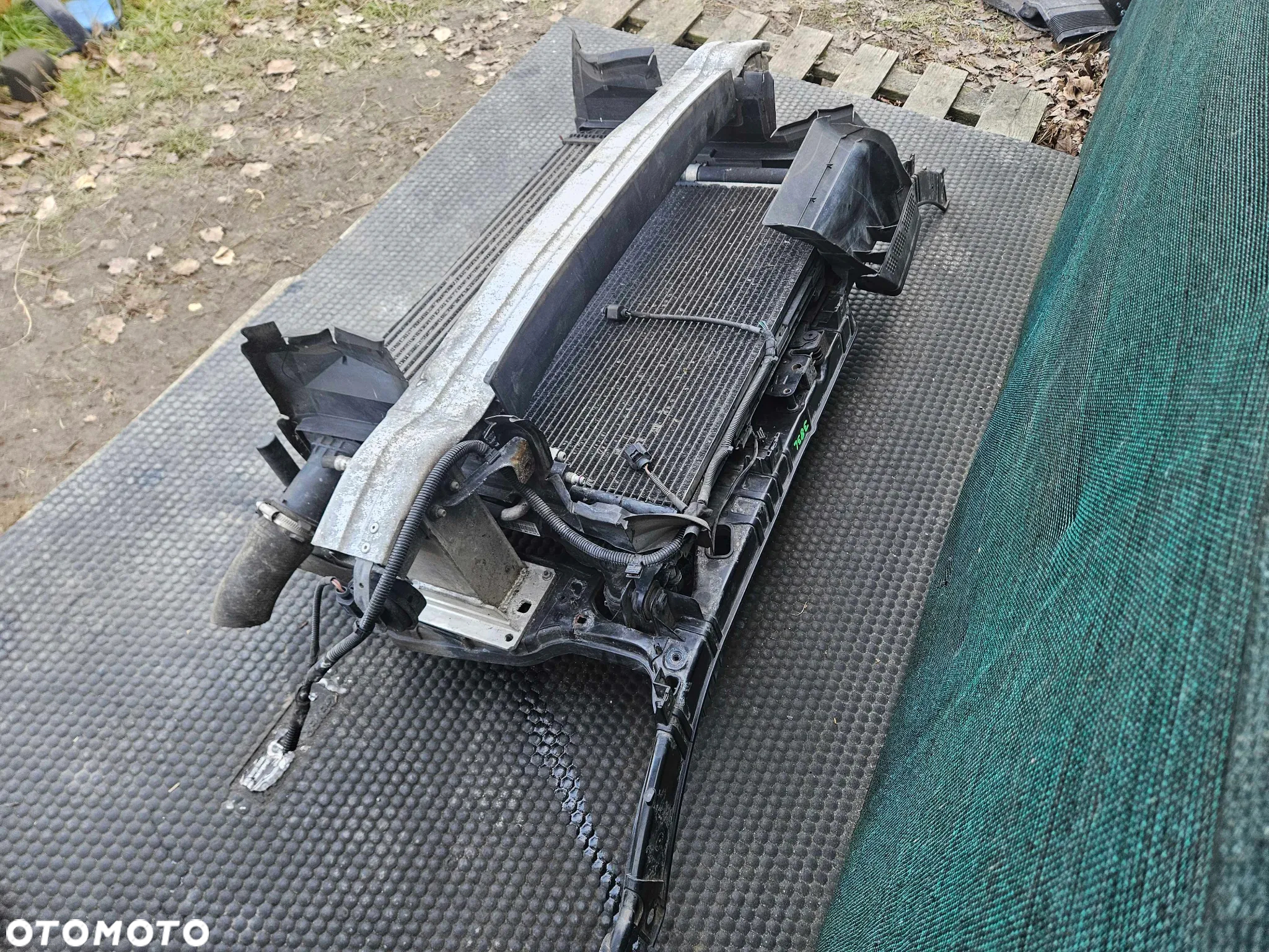 Pas Przedni Wzmocnienie Czołowe Belka Zderzaka Chłodnice Intercooler Wentylator 1.8 2.0 TFSI 2.0 TDI AUDI A4 B8 - 22