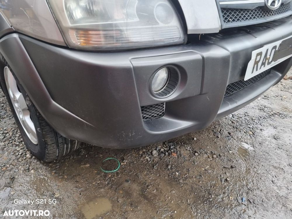 Bara fata Hyundai Tucson 2006 - 2010 Warm Silver sau Sahara Silver Metalizat Yk (1388) ... - 2