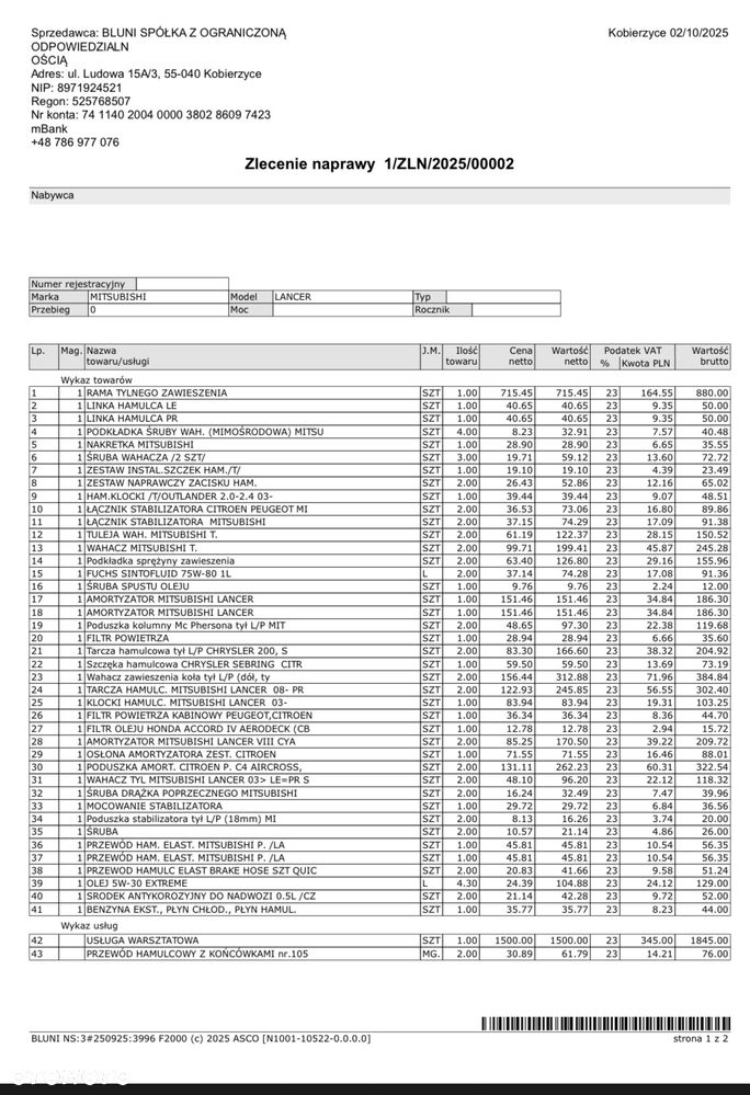 Mitsubishi Lancer 1.5 - 17