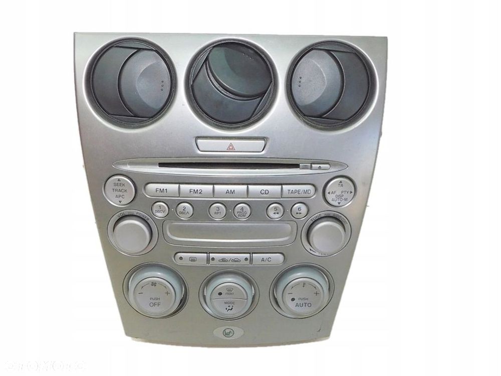 MAZDA 6 2.0 CITD 05r RADIO CD PANEL NAWIEWU KLIMATYZACJI KRATKI - 1