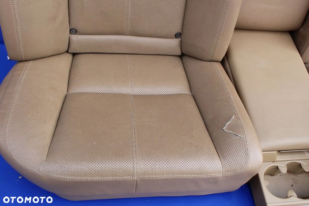 Fotele dynamiczne wentylowane masaże brąz OE Mercedes W221 - 28