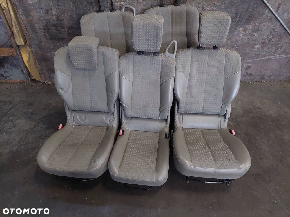 KOMPLET FOTELI  PRZÓD + KANAPA TYŁ + BOCZKI RENAULT GRAND SCENIC II - 5