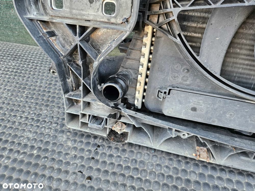 Pas Przedni Wzmocnienie Czołowe Belka Zderzaka Chłodnice Intercooler Wentylator 1.8 2.0 TFSI 2.0 TDI AUDI A4 B8 - 33