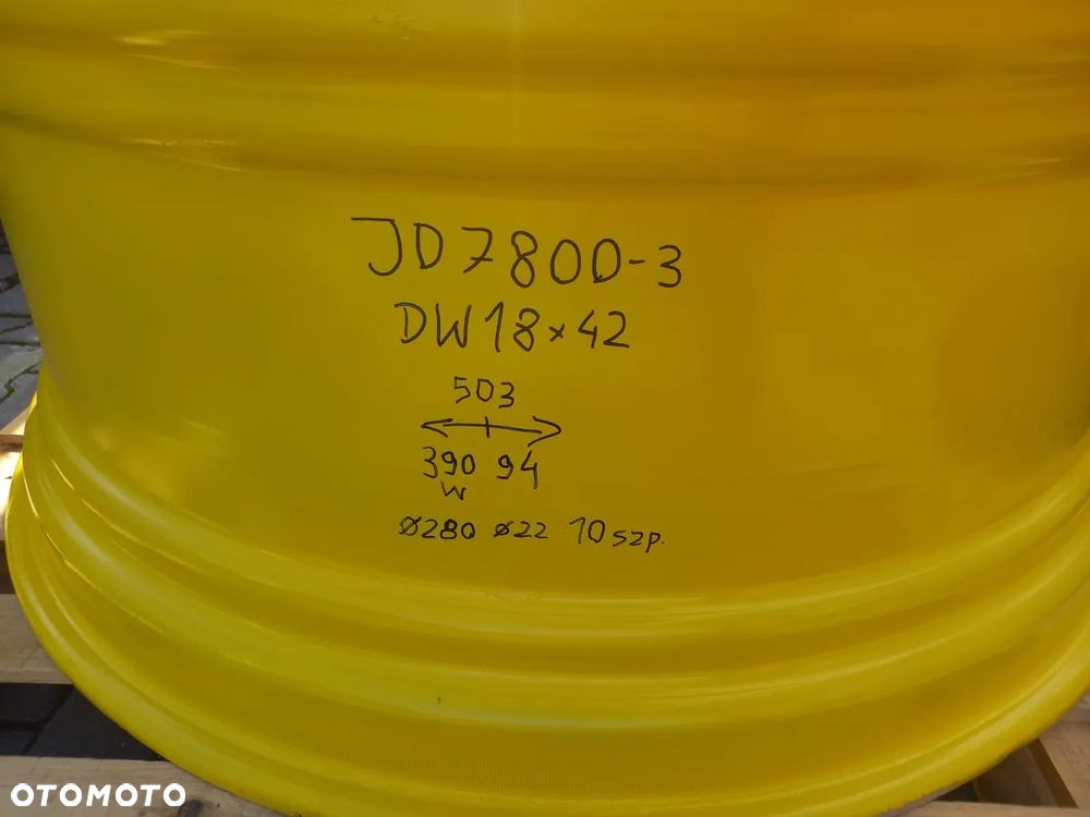 Felga tył 18x42 John Deere 7800 - 3