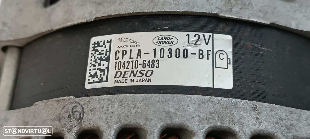 ALTERNADOR LAND ROVER RANGE ROVER SPORT HSE - 4