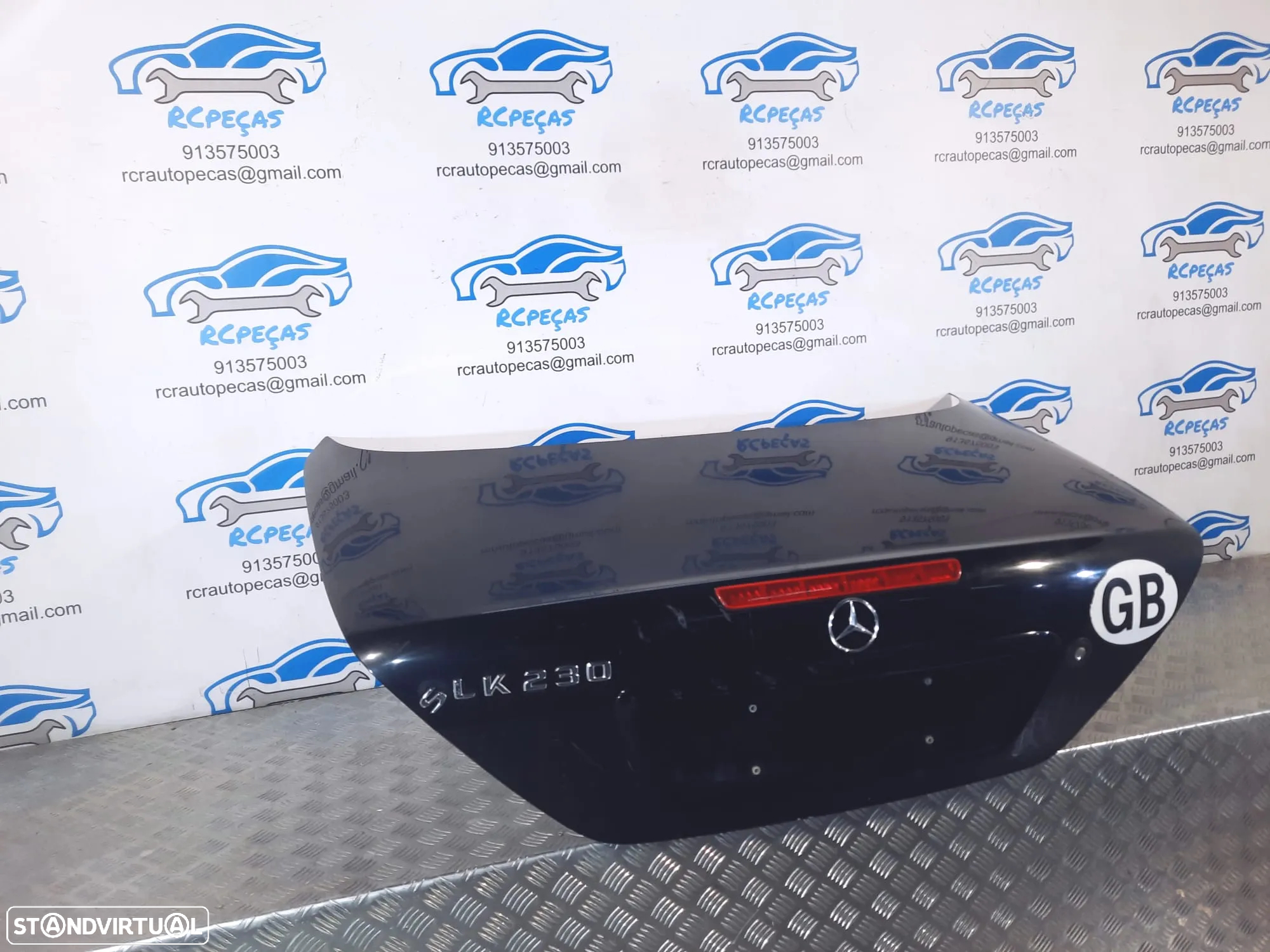 PORTA TAMPA MALA MERCEDES SLK R170 170750107528 PUXADOR 3º STOP - 6