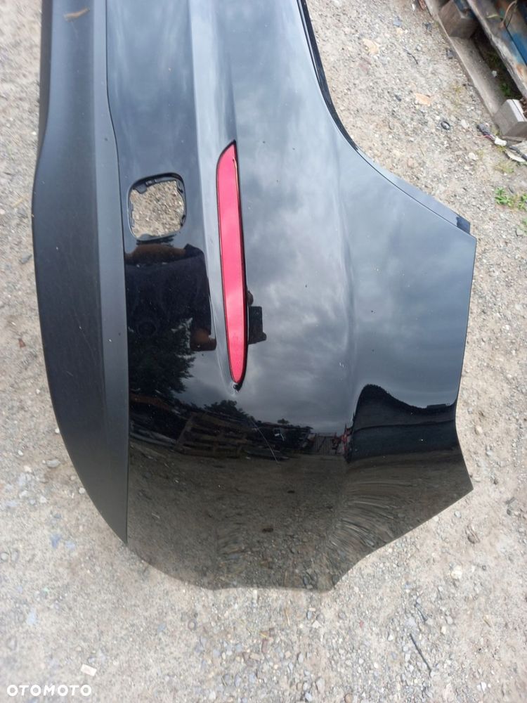 MERCEDES CKLASA W206 ZDERZAK TYŁ TYLNY CZARNY - 3
