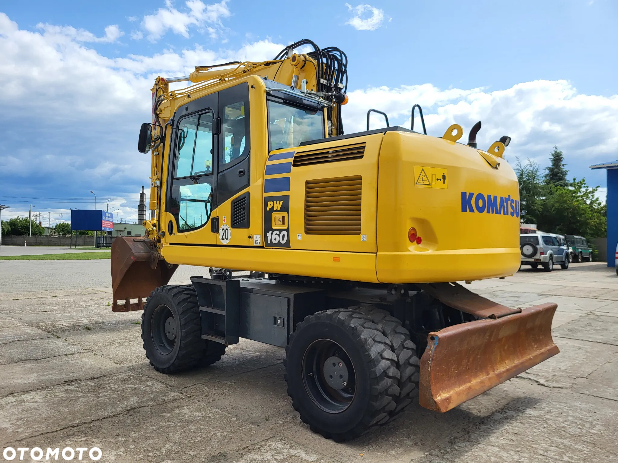 Komatsu PW 160 -10 spr z Niemiec - 2