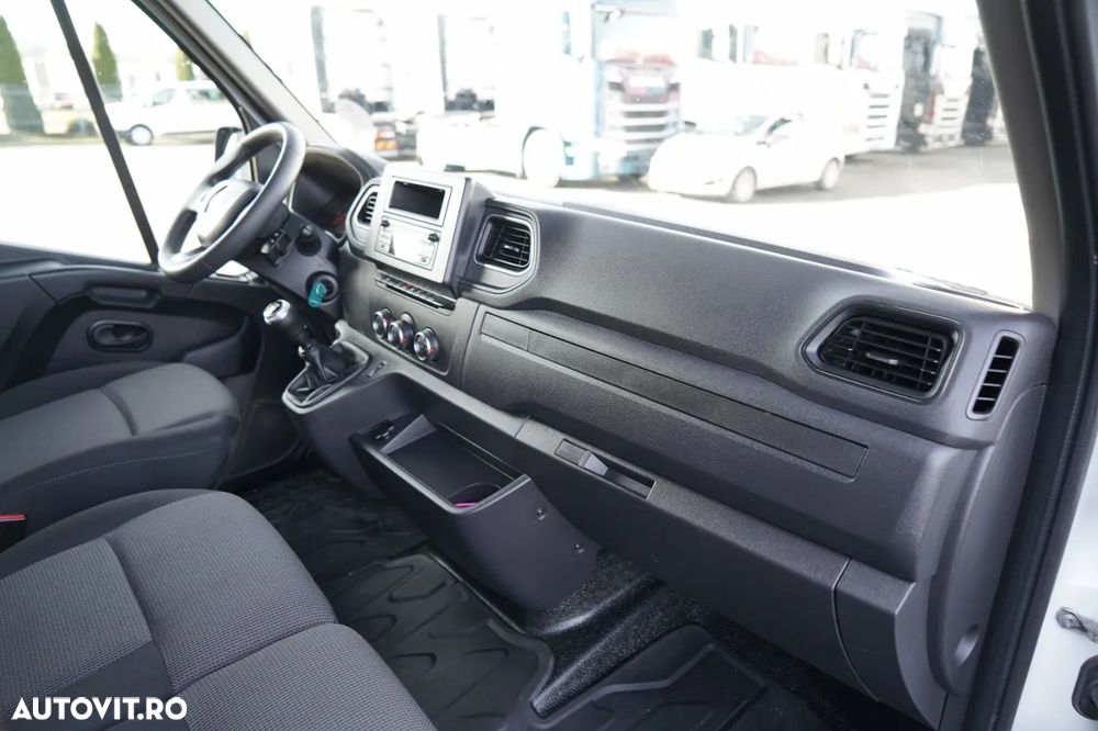 Renault MASTER / TABLĂ / FUGOANĂ / CABINĂ MIXĂ 7 LOCURI / CAROSERIE / RAFTURI - 33