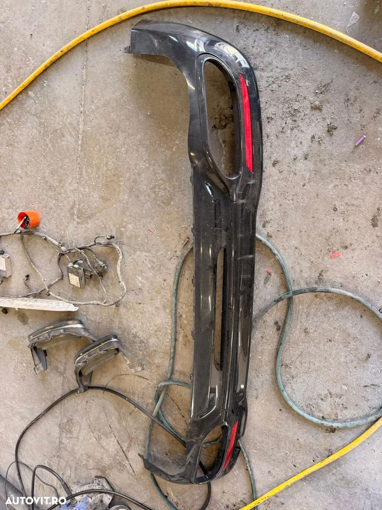 Prelungire bara spate completa cu tipsuri tobe Mercedes S-class W222 Facelift 2017-2021 - 2