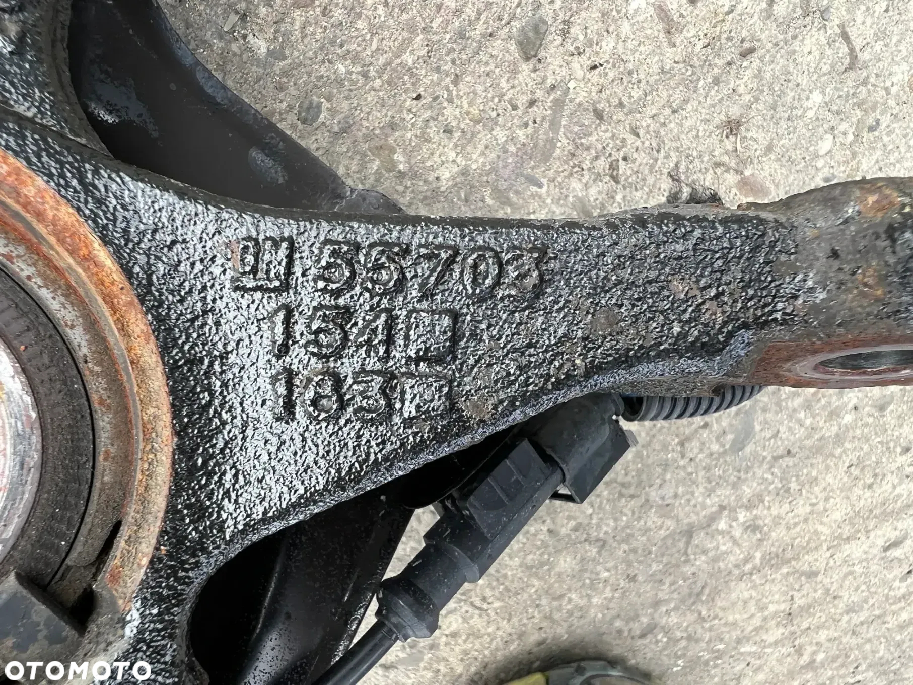 Amortyzator Zwrotnica Lewa Opel Corsa D 13399043 - 3