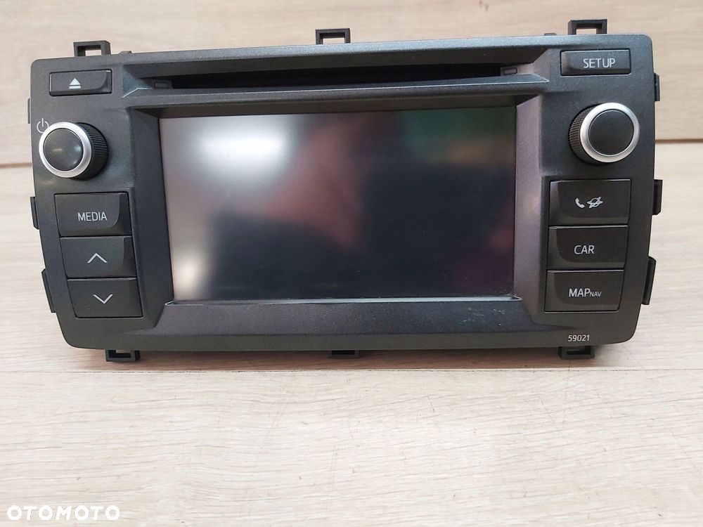 Toyota Auris II Radio wyświetlacz nawigacji 86140-02010 - 3