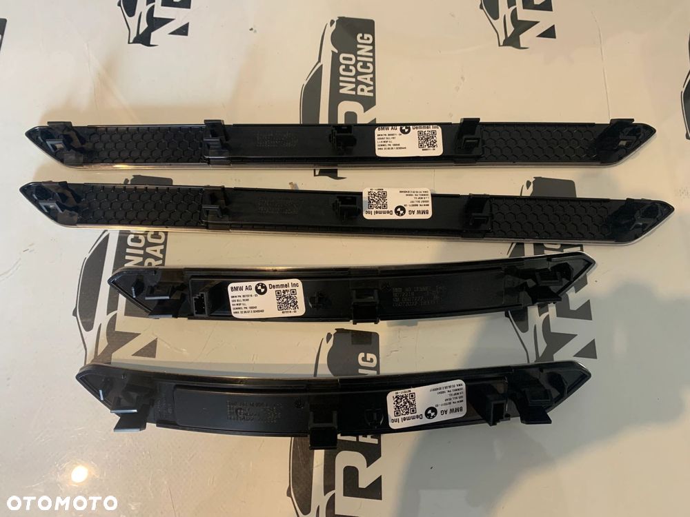 LISTWY NAKŁADKI PROGOWE BMW X5 G05 X5M F95 M-PAKIET LED KOMPLET - 9