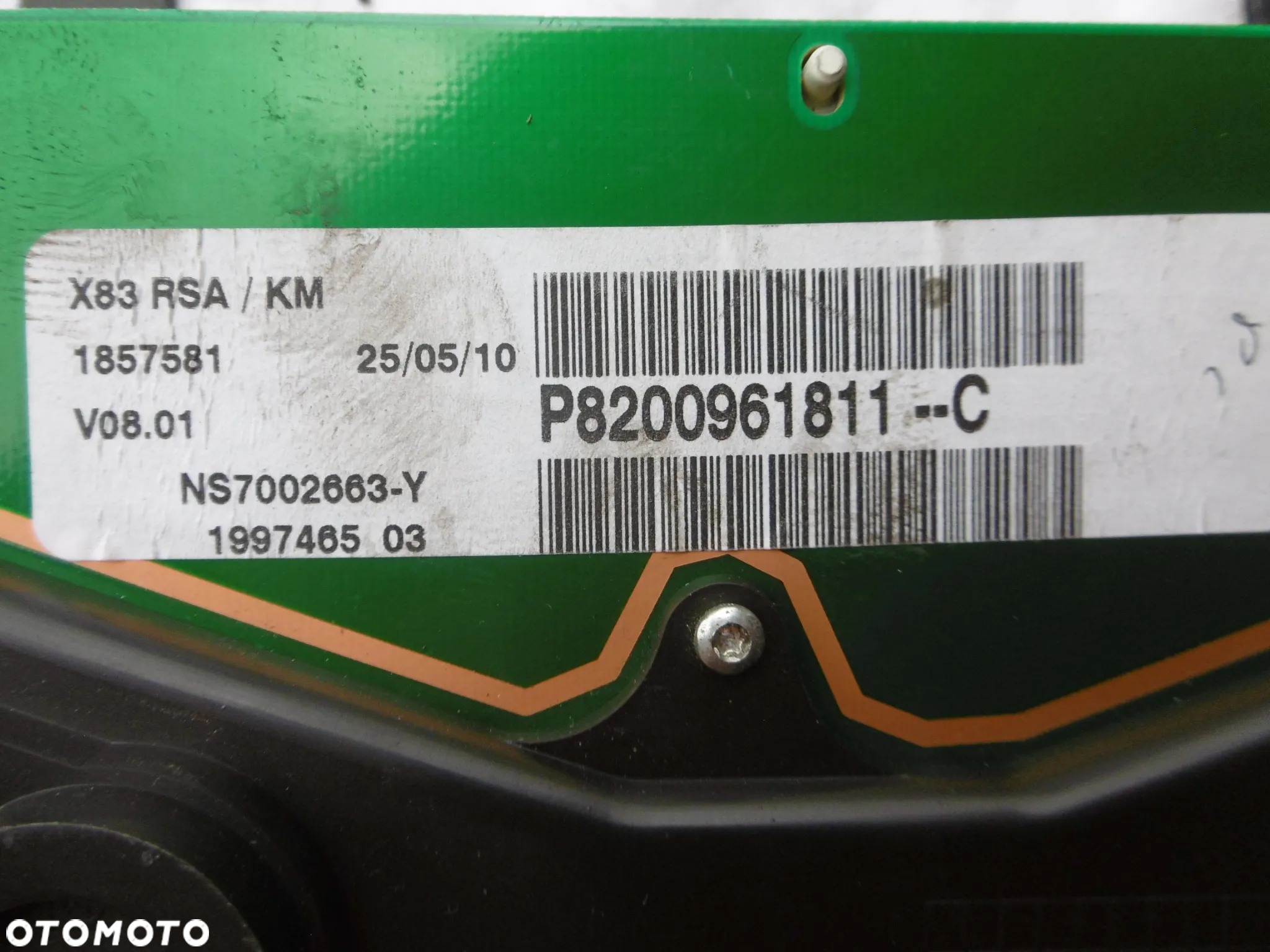 LICZNIK ZEGARY TRAFIC VIVARO P8200961811-C - 3