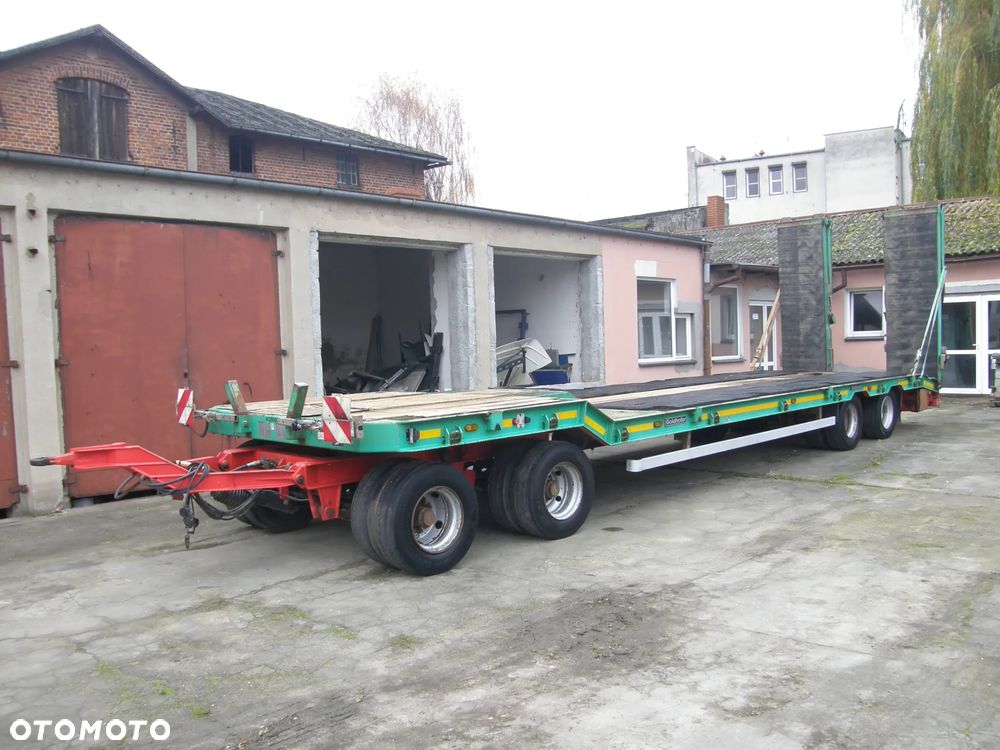 Goldhofer TU4 2010 długa 4 osiowa przyczepa niskopodwoziowa z Niemiec - 13