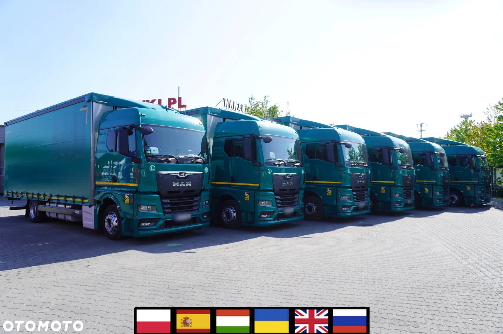 MAN TGX 18.470 / 2022 / Firanka 19 EPAL / Retarder / 15 sztuk - 1