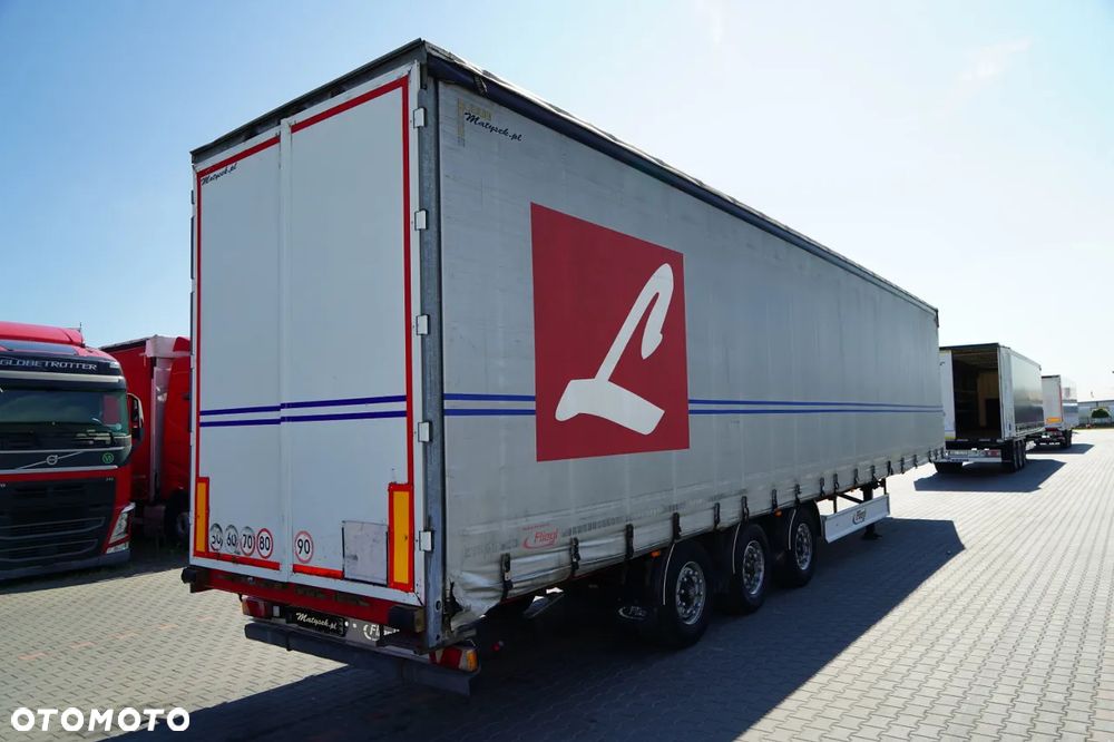 Fliegl / FIRANKA / MEGA / MULDA 7 M / DACH PODNOSZONY / OSIE BPW / - 8