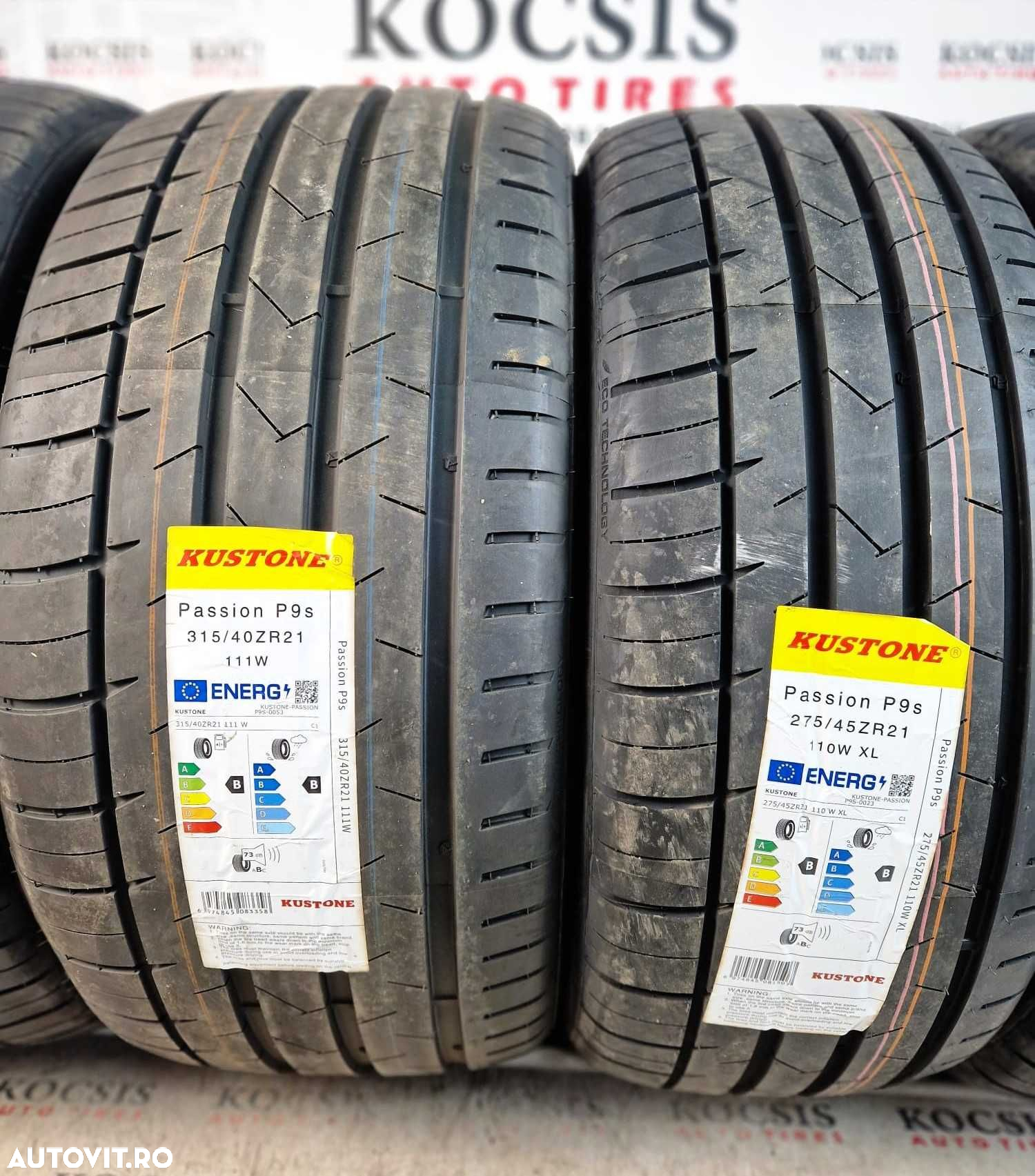 275 45 21 cu 315 40 21 - Set anvelope noi vara - KUSTONE - 5