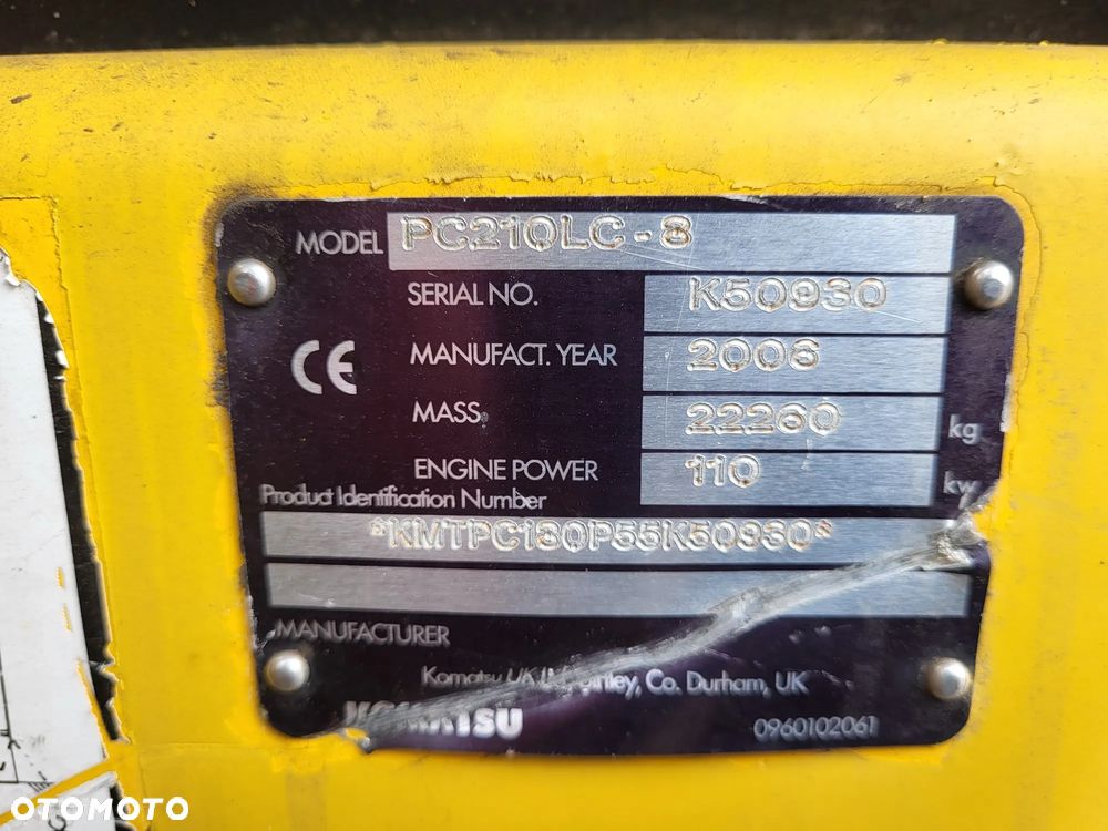Komatsu 210-LC8 - 4