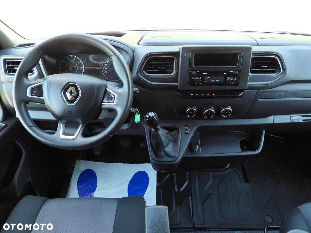 Renault MASTER PLANDEKA 10 PALET WEBASTO TEMPOMAT LEDY PNEUMATYKA KLIMATYZACJA  165KM - 28