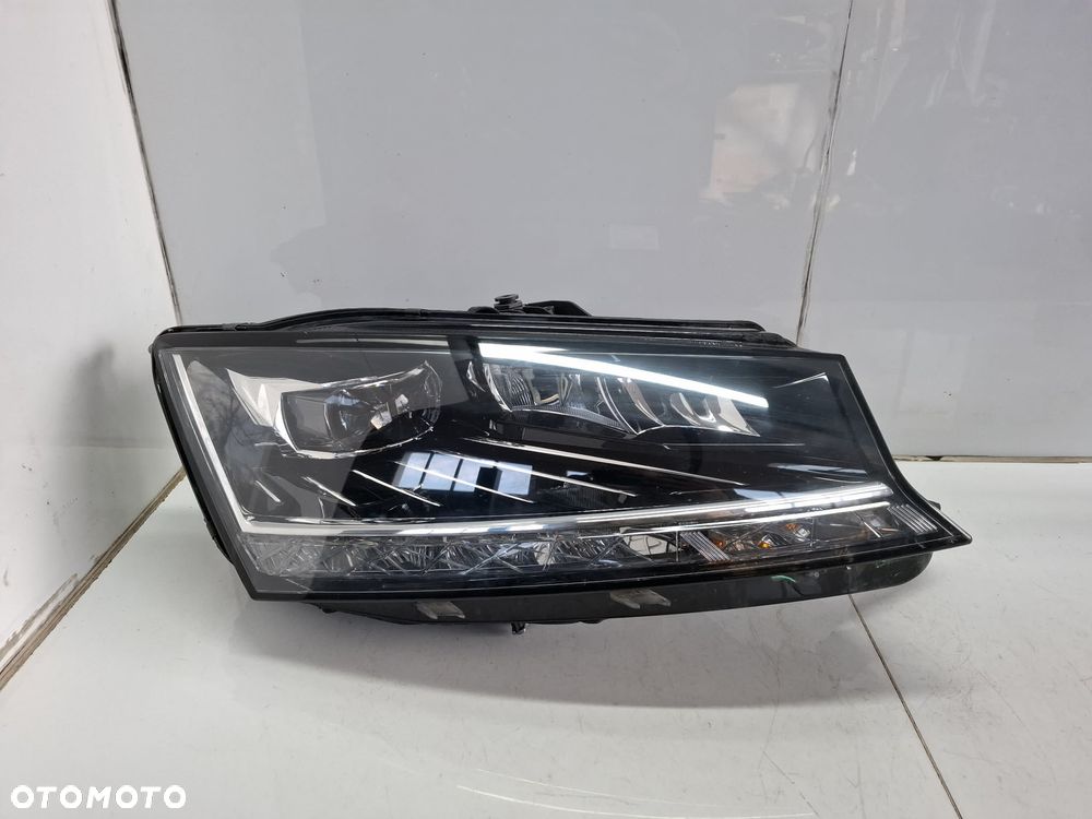 LAMPA PRAWA PRZEDNIA PRZÓD SKODA FABIA III 6V LIFT 18- FULL LED MODUŁ KOMPLETNA 6v1941016e - 1