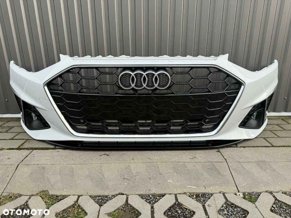 Audi A4 B9 Lift S Line Zderzak Przód Przedni 6xPDC 20-24 LS9R - 1