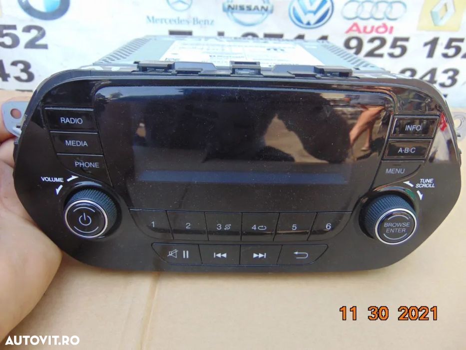 Radio Cd Fiat Tipo 2016-prezent radio cu bluetooth original - 2