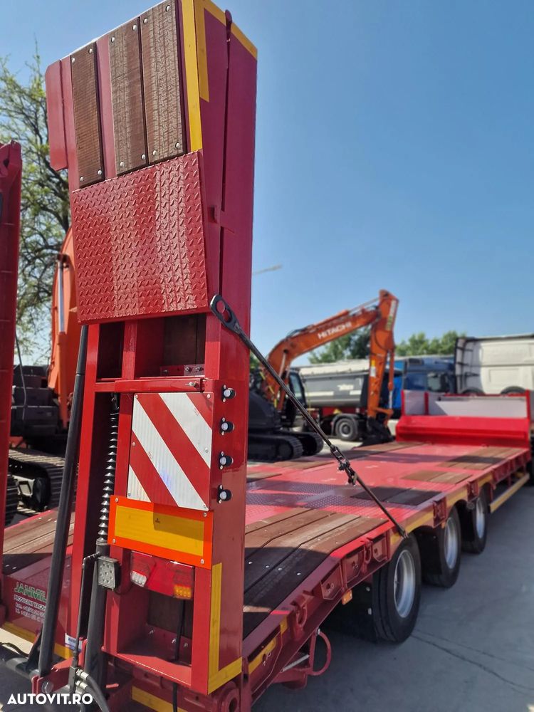 Janmil 3 axe, extensii laterale si lemne, rampe duble 58900 EUR+Tva, axe SAF, picioare sprijin, obloane gat lebada, axa viraatoare spate, produsa in Polonia, latime 2,55m, posibilitate leaing 5 ani-PROMOTIE 58900 EUR+tva - 15