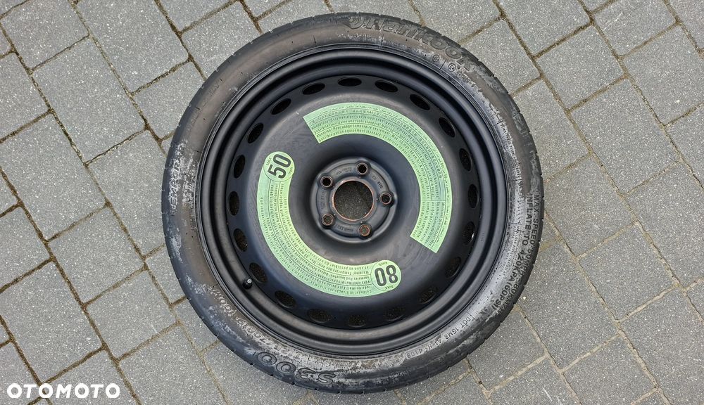 Koło Dojazdowe 19 Audi A4 B8 B9 A5 8T 5x112 ET 29 125/70 R19 8K0601027B - 1
