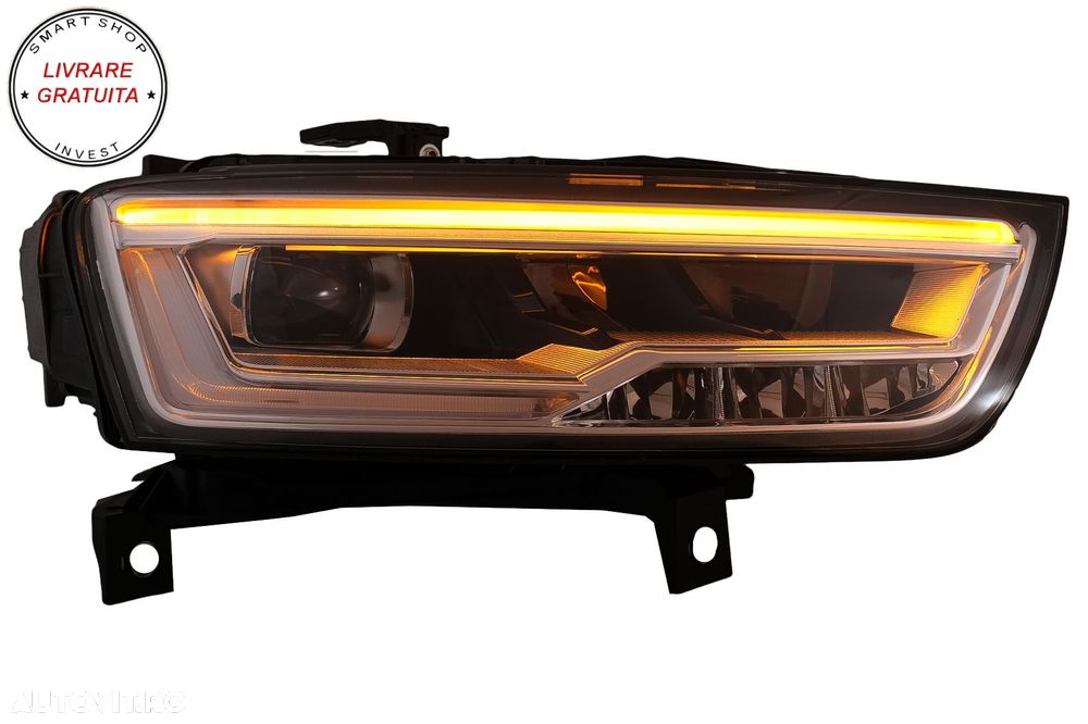 Faruri Full LED Audi Q3 8U Facelift (2014-2017) Conversie de la Xenon la LED- livrare gratuita - 2