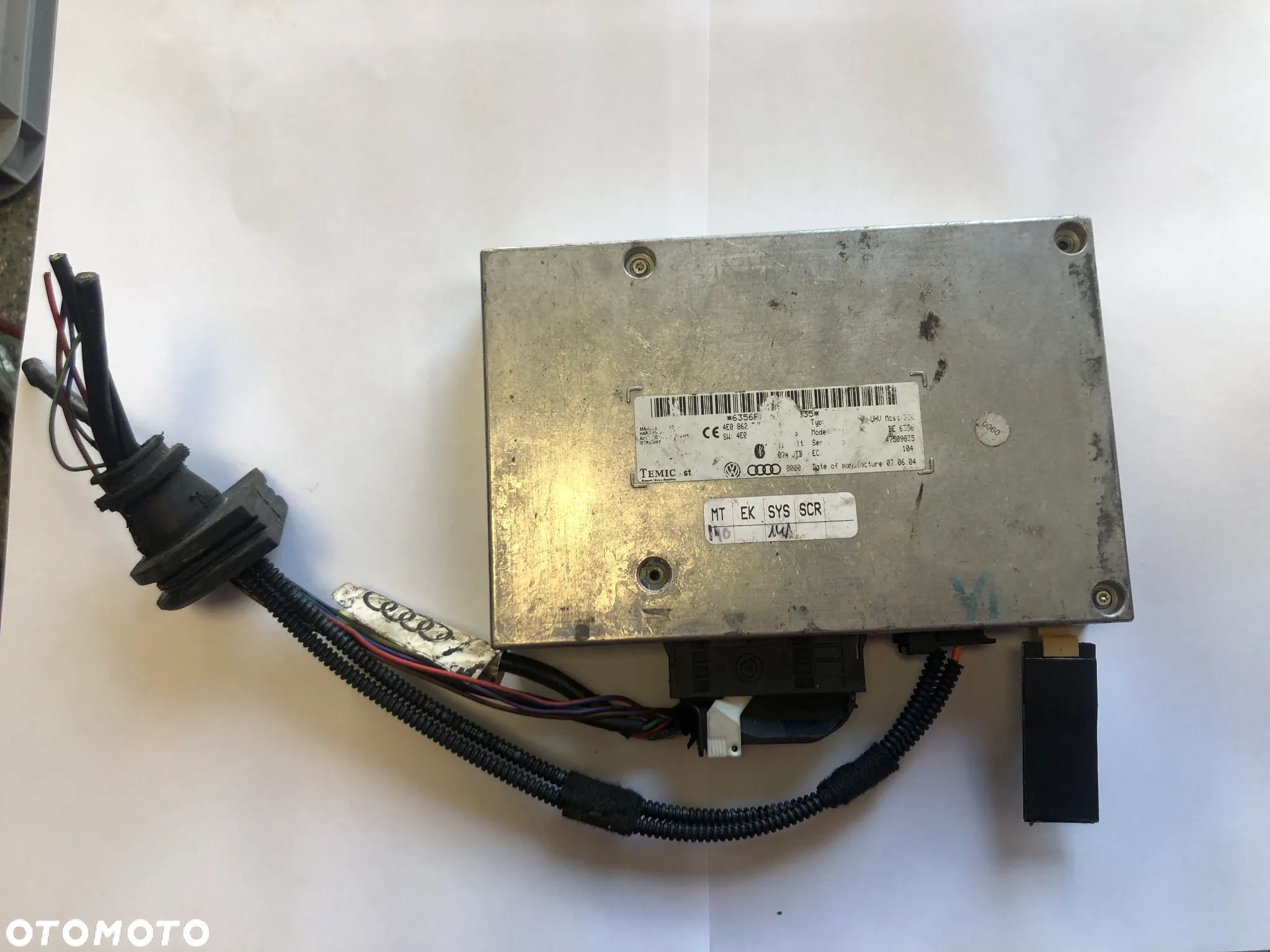 Audi A6 C6 Moduł Bluetooth 4E0862335 - 1