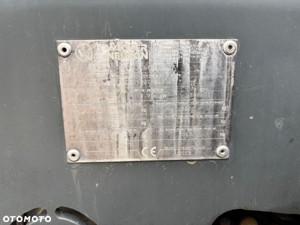 Wacker Neuson 9503 - 2 - 7