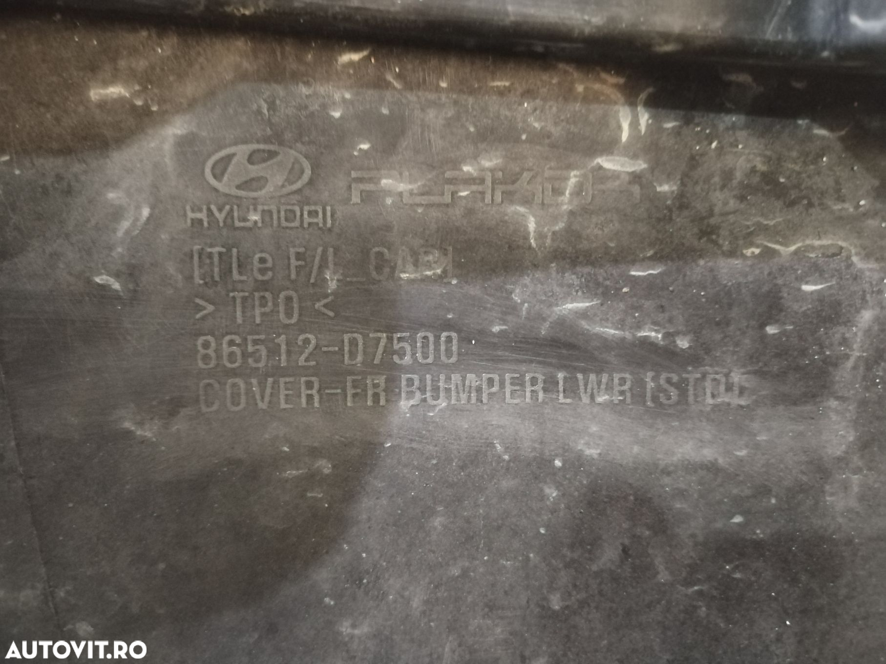 Spoiler bara fata Hyundai Tucson, 2015, 2016, 2017, 2018, cod origine OE 86512-D7500. - 14