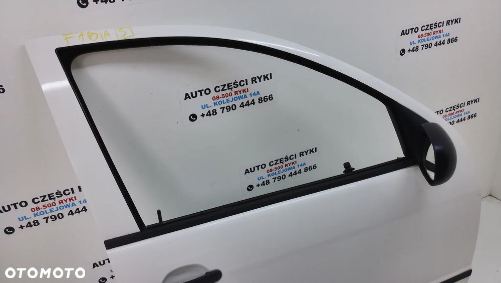 Skoda Fabia I Drzwi Prawy Przód 1026  Lustero - 2