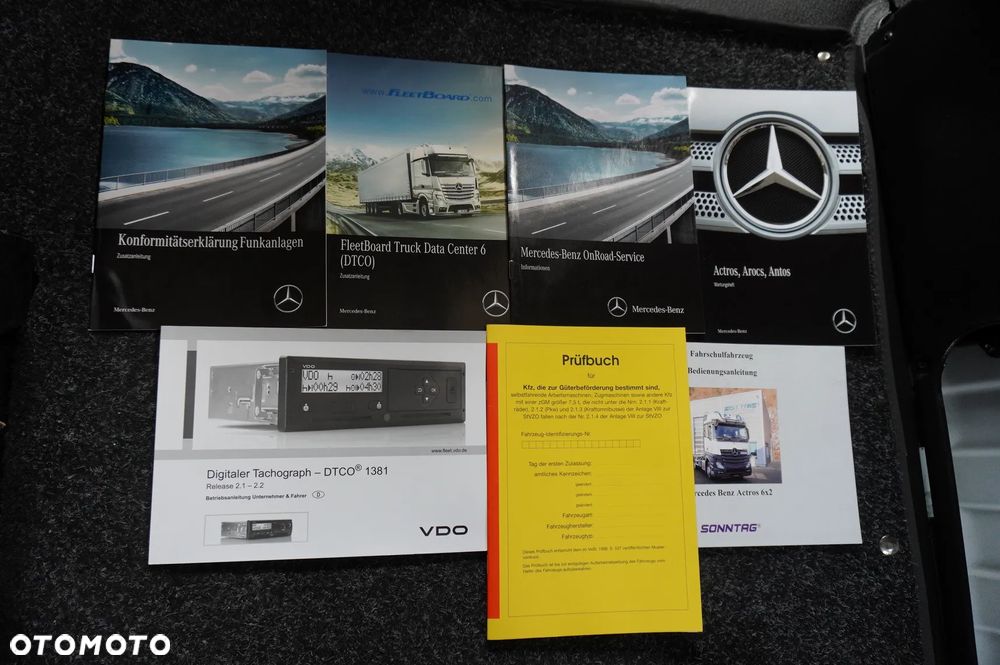 Mercedes-Benz Actros 2540 6x2 / 10 tho. km!!! / 5-seater cab! / BDF - 30