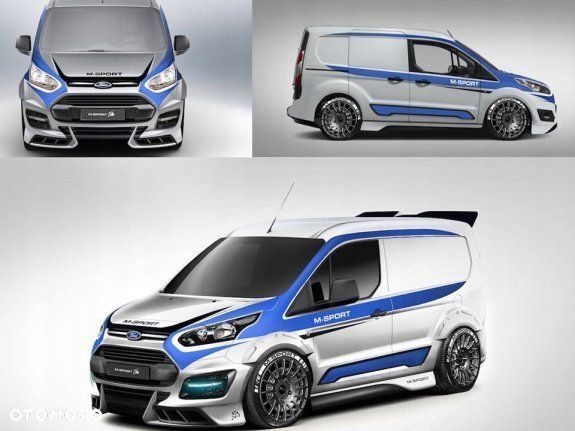 FORD TRANSIT CONNECT MK2 NADKOLA BODY KIT M-SPORT ZESTAW OSPOILEROWANIA - 4