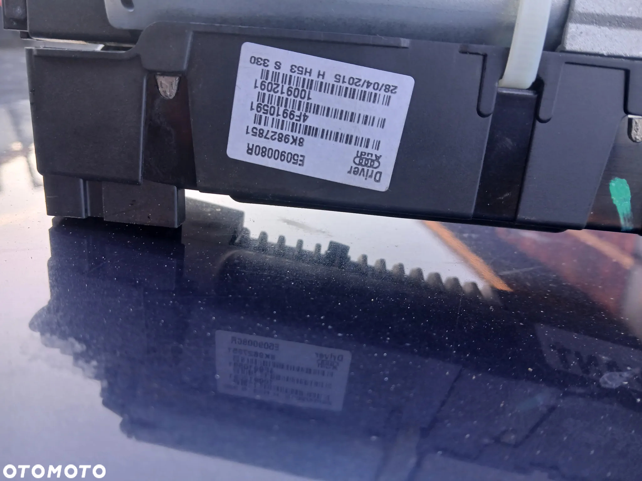 Audi a4 b8 lift Silnik klapy Rygiel - 4