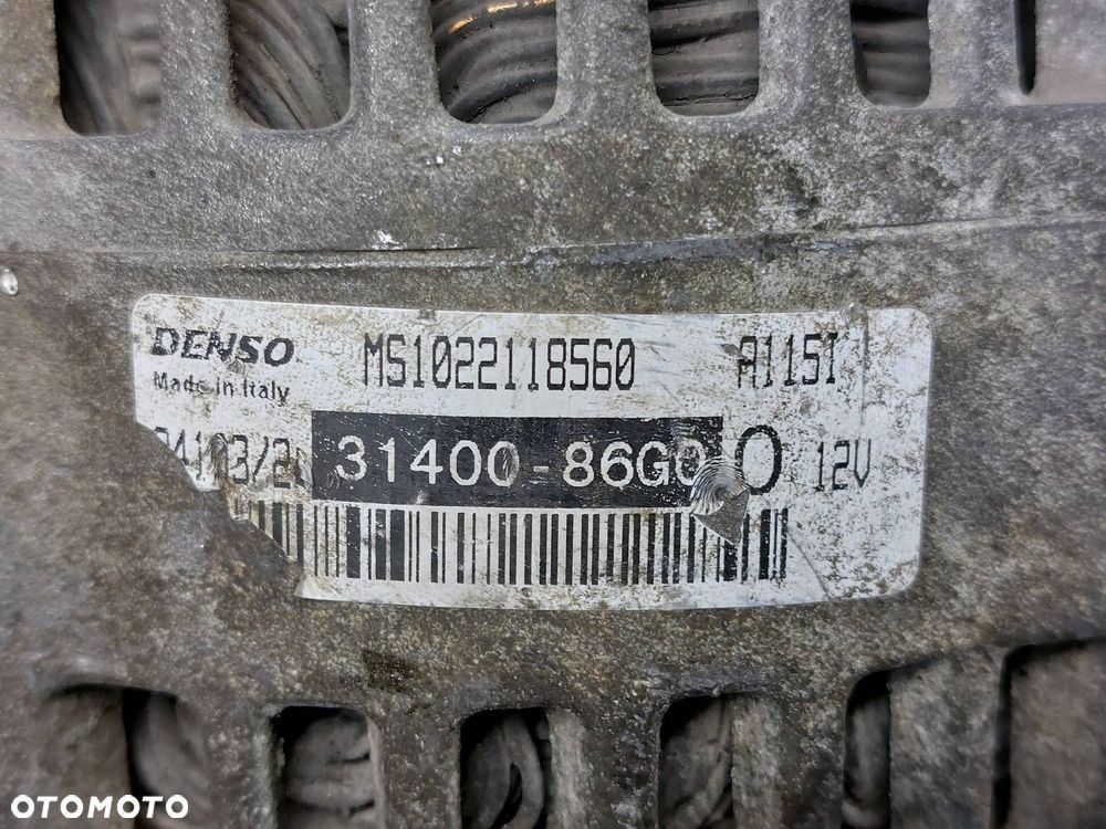 ALTERNATOR SUZUKI IGNIS II 1.3 16V 03-10 31400-86G0 - 5