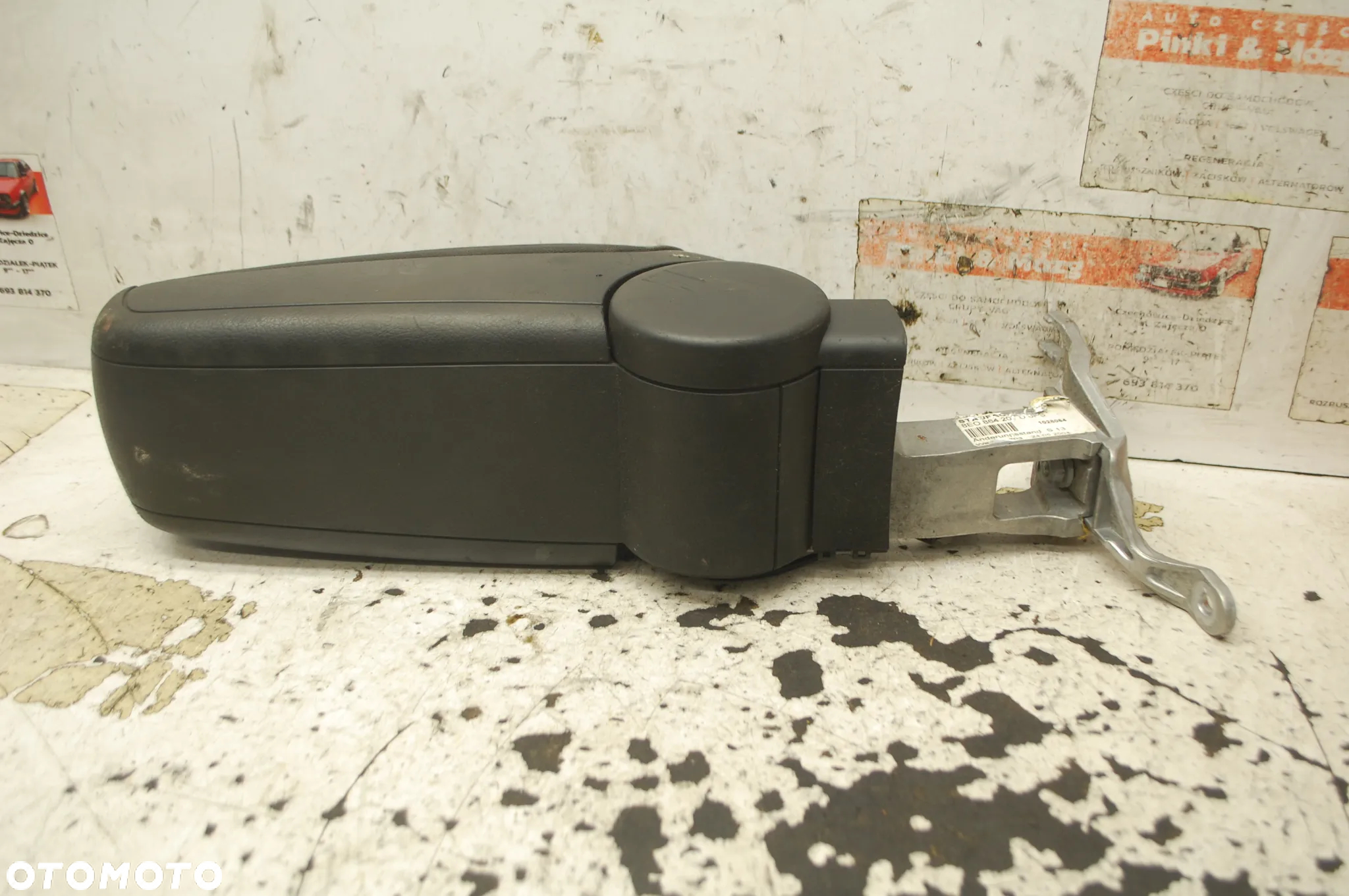 PODŁOKIETNIK KOMPLETNY + MOCOWANIE AUDI A4 B7 B6 8E0864207D - 2