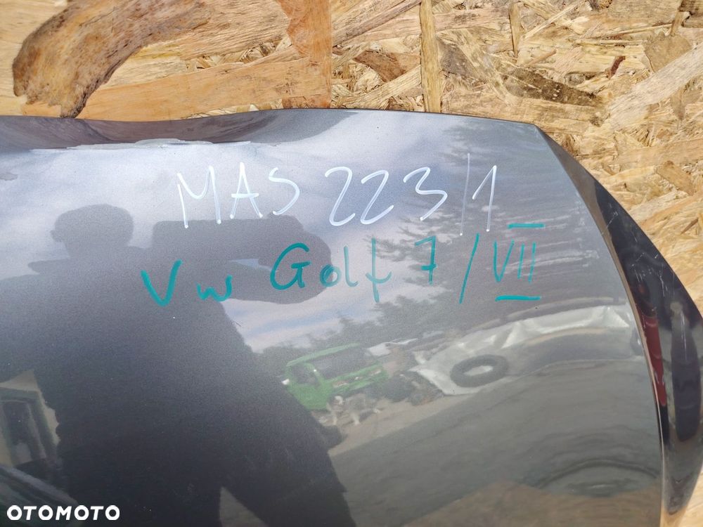 VW GOLF 7 VII KOD LAK  MASKA POKRYWA SILNIKA - 2