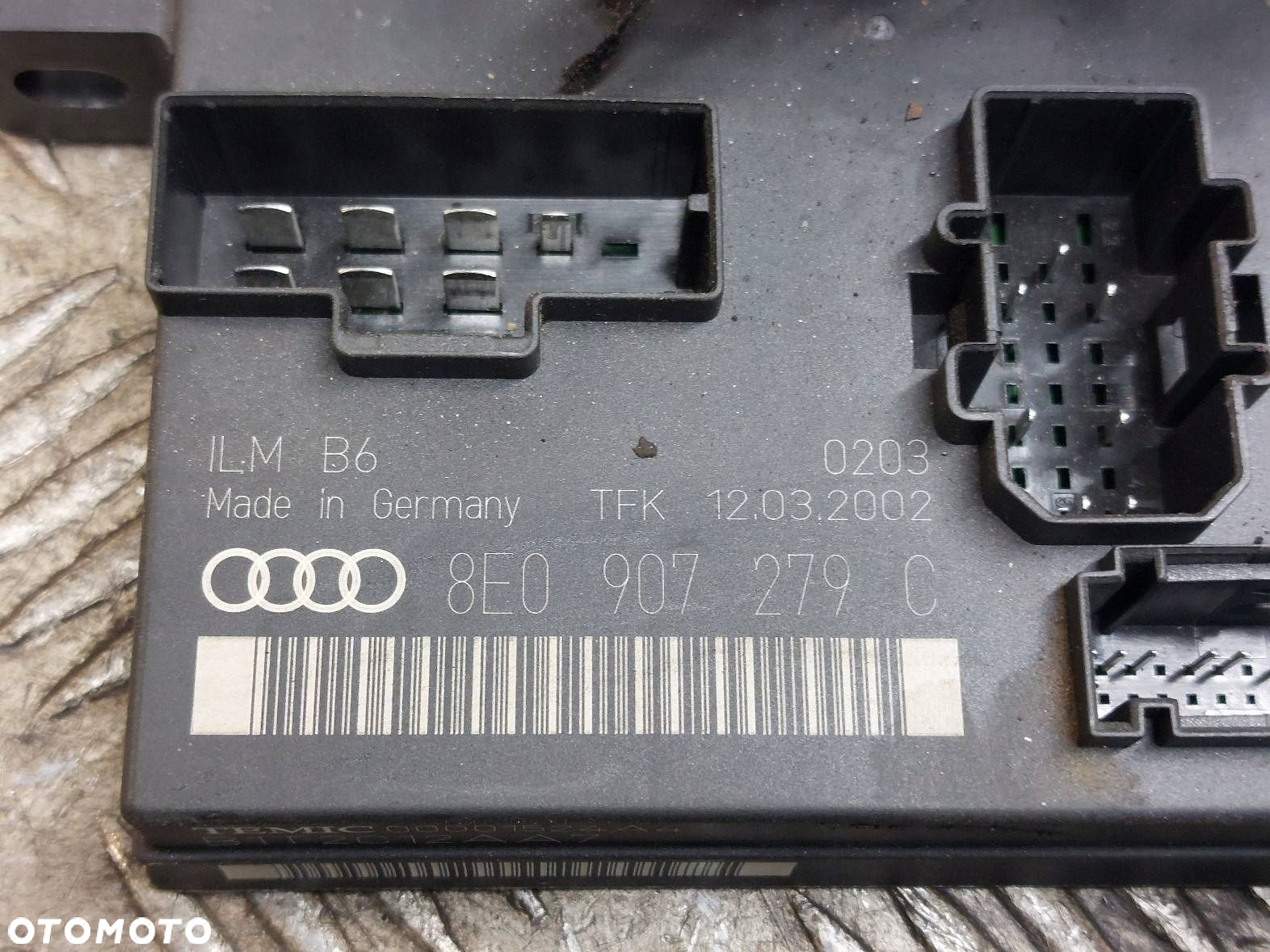 ZESTAW STARTOWY STEROWNIK AUDI A4 B6 2.5 TDI 8E0907401 8E0907279C - 3